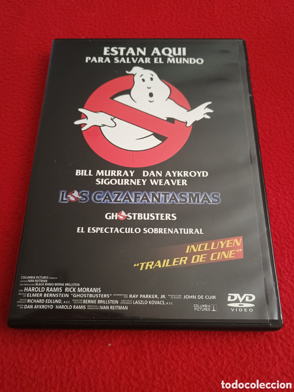 Cine: Dvd Cazafantasmas - ivan reitman Bill Murray dan ayckroid Harold ramis Rick moranis sigourney weaver