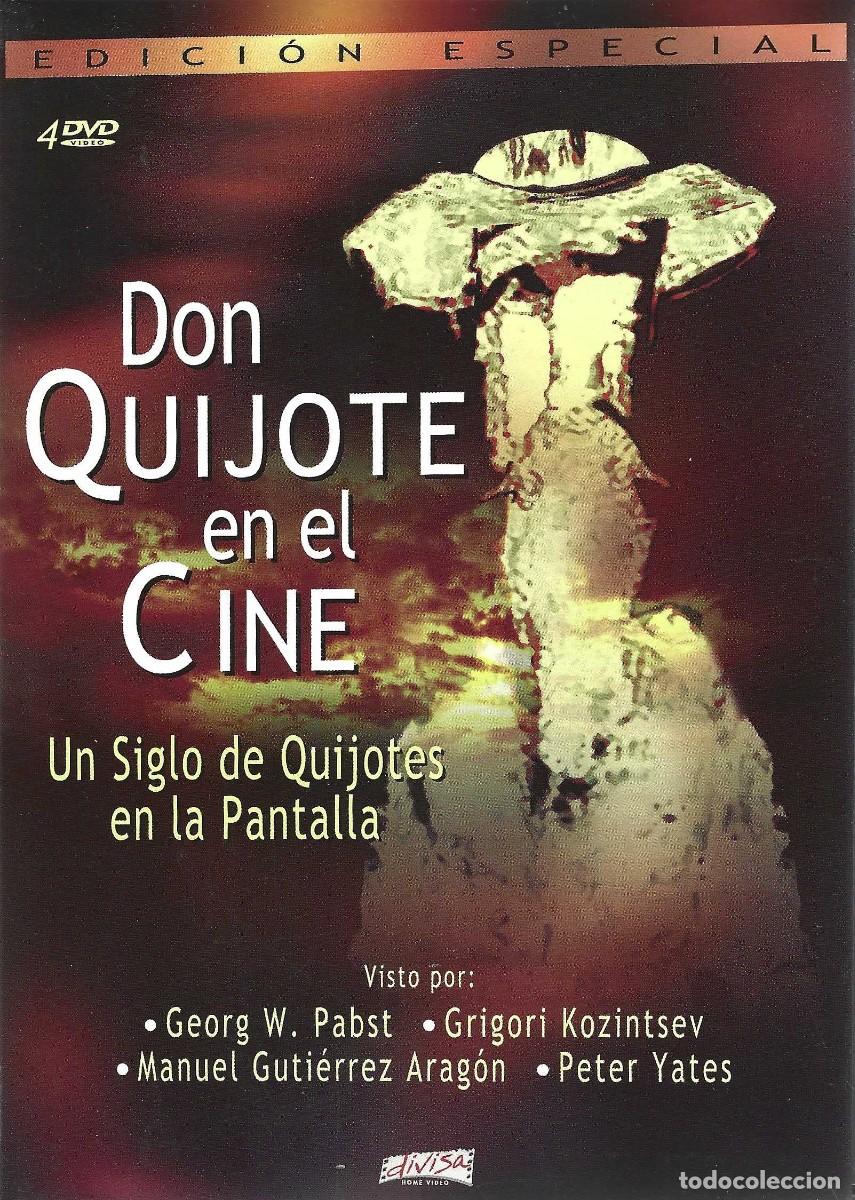 Cine: DON QUIJOTE EN EL CINE (4 DVD)