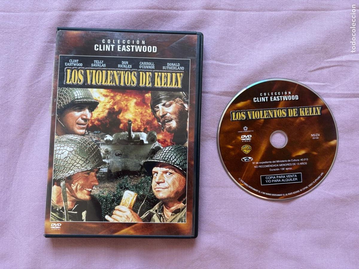 Cine: DVD6. LOS VIOLENTOS DE KELLY DVD
