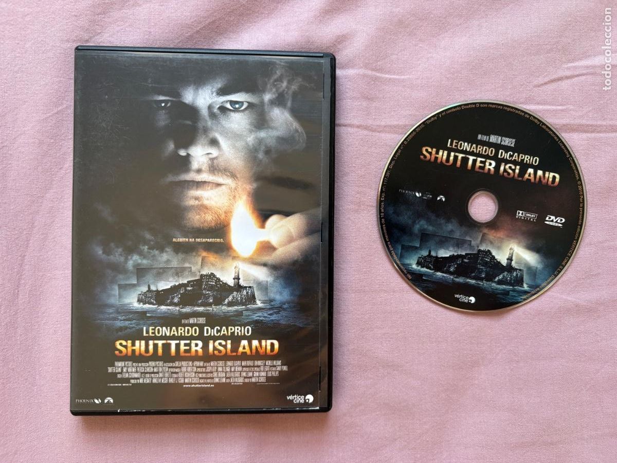 Cine: DVD6. SHUTTER ISLAND DICAPRIO DVD