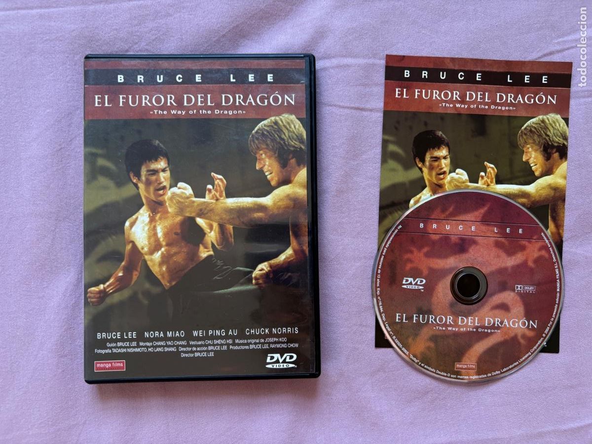 Kino: DVD6. EL FUROR DEL DRAG&Oacute;N BRUCE LEE DVD