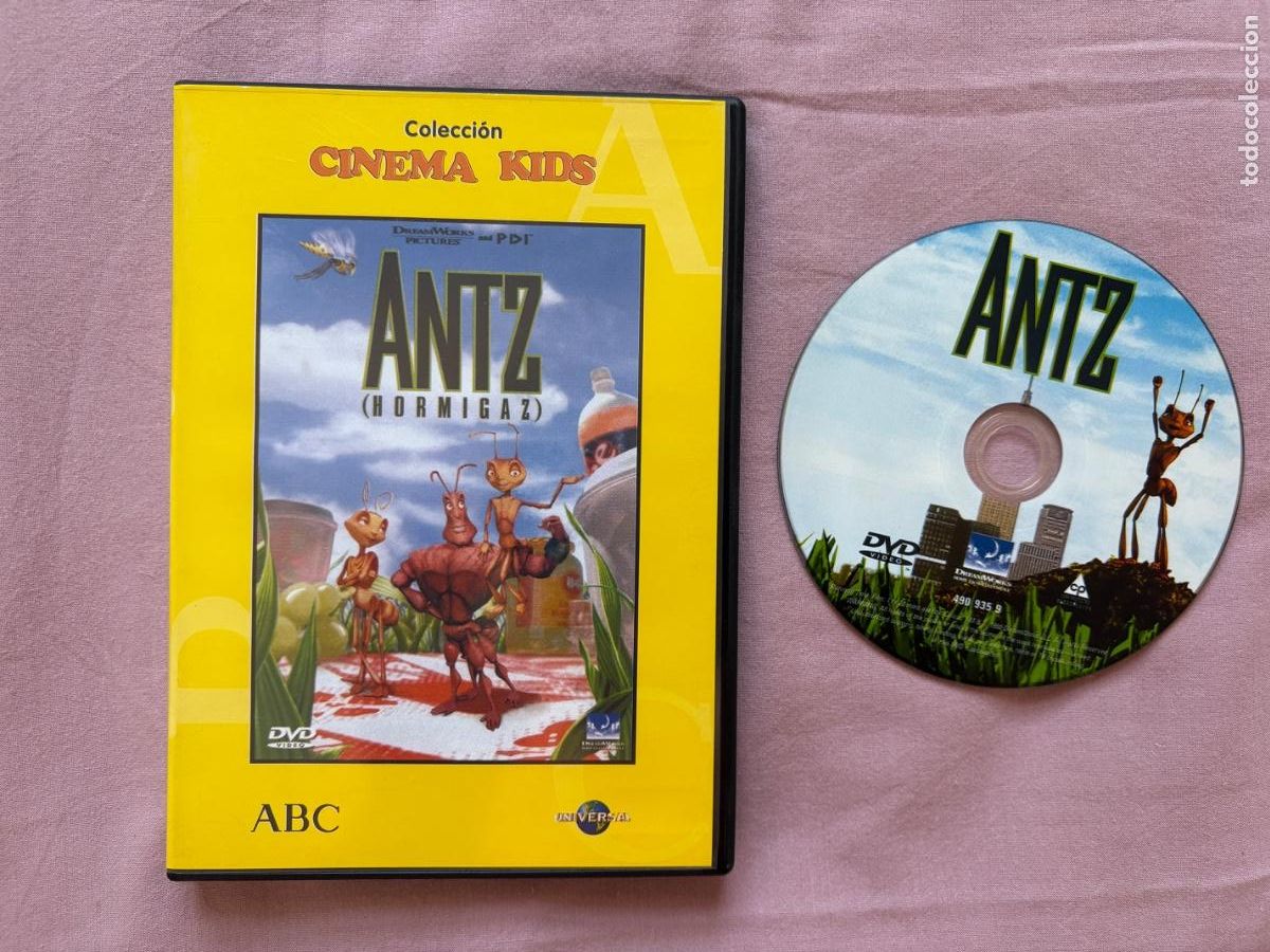 Kino: DVD6. COLECCI&Oacute;N CINEMA KIDS ANTZ HORMIGAZ DVD