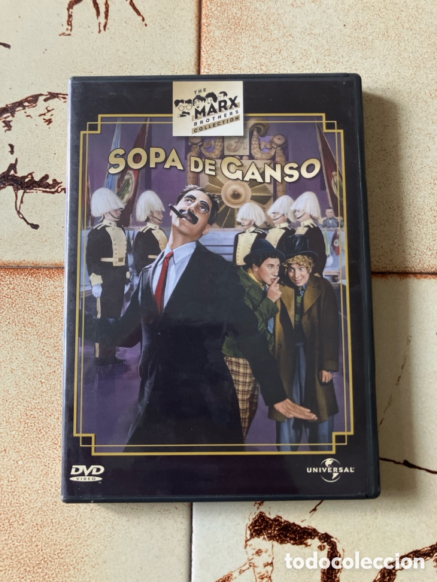 Cine: Sopa de Ganso / DVD / Hermanos Marx