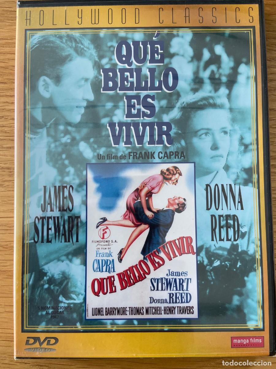 Cine: Qu&eacute; bello es vivir PRECINTADO Frank Capra James Stewart Donna Reed Lionel Barrymore