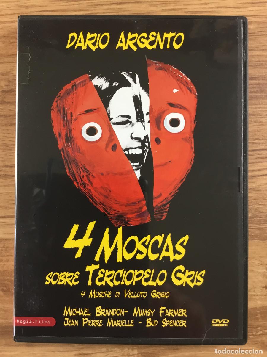 Cine: 4 MOSCAS SOBRE TERCIOPELO GRIS - DARIO ARGENTO - DVD - ESPA&Ntilde;OL CASTELLANO