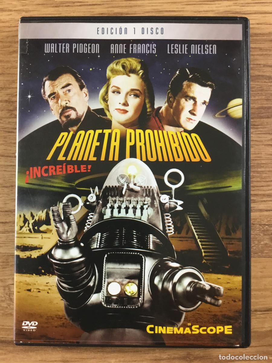Cine: PLANETA PROHIBIDO - WALTER PIDGEON & LESLIE NIELSEN - DVD - ESPA&Ntilde;OL CASTELLANO