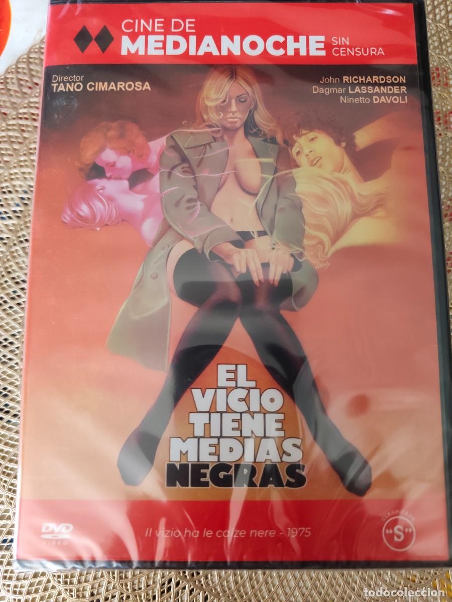 Cine: EL VICIO TIENE MEDIAS NEGRAS (Tano Cimarosa, 1975)