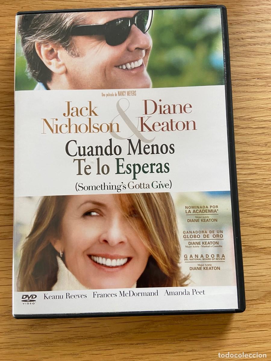 Cine: Cuando menos te lo esperas Jack Nicholson Diane Keaton Keanu Reeves