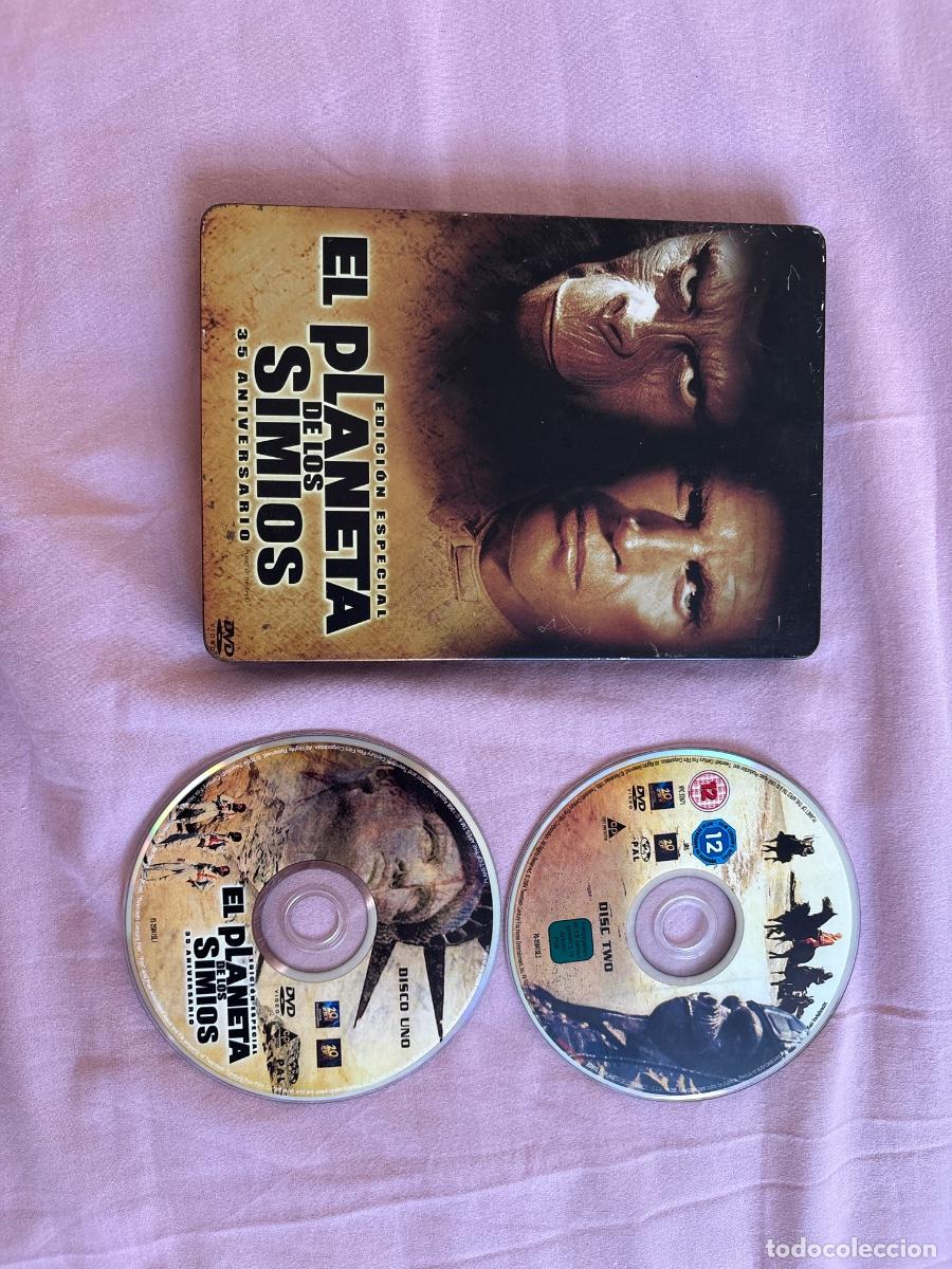 Cine: DVD12. EL PLANETA DE LOS SIMIOS DVD STEELBOOK