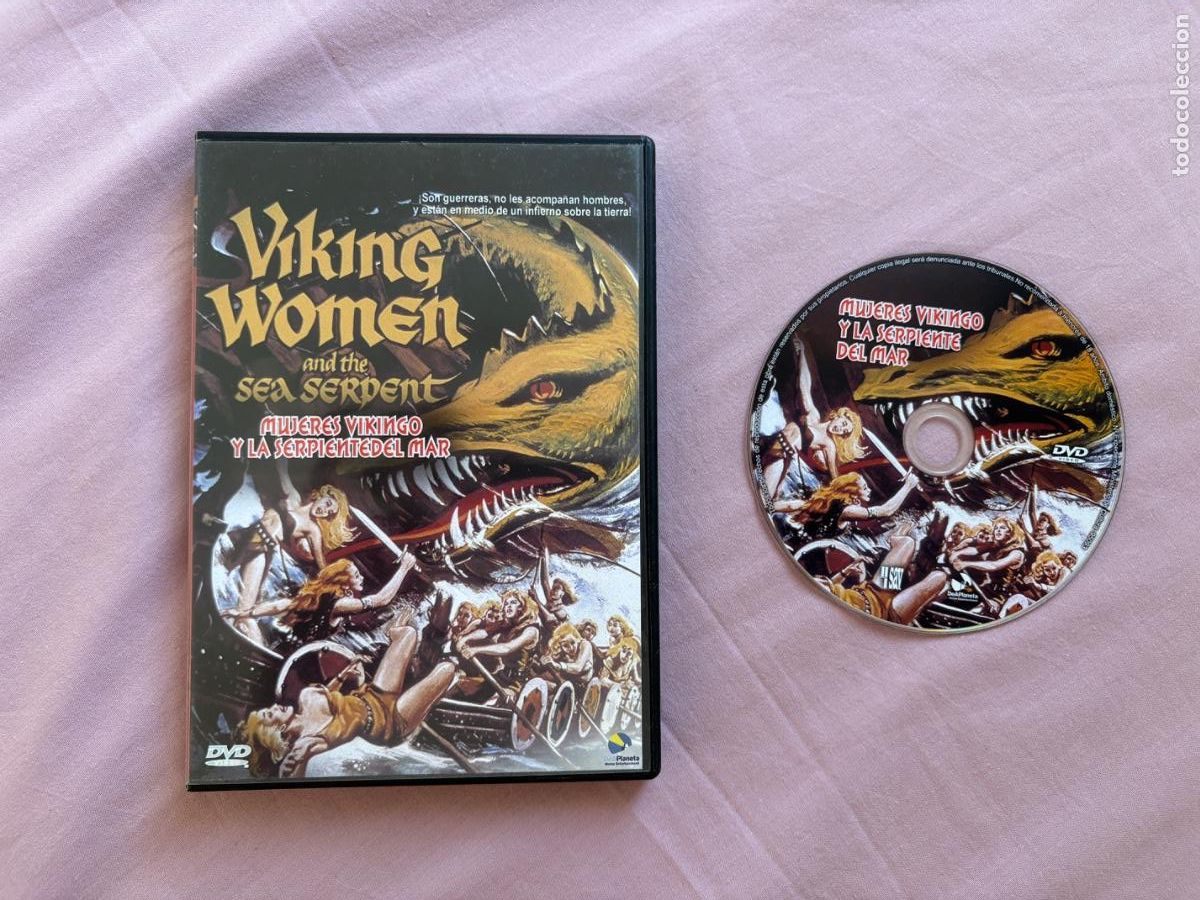 Cine: DVD12. MUJERES VIKINGO Y LA SERPIENTE DEL MAR DVD