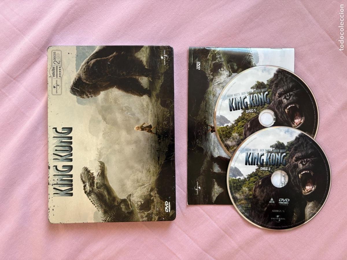 Kino: DVD12. KING KONG STEELBOOK DVD
