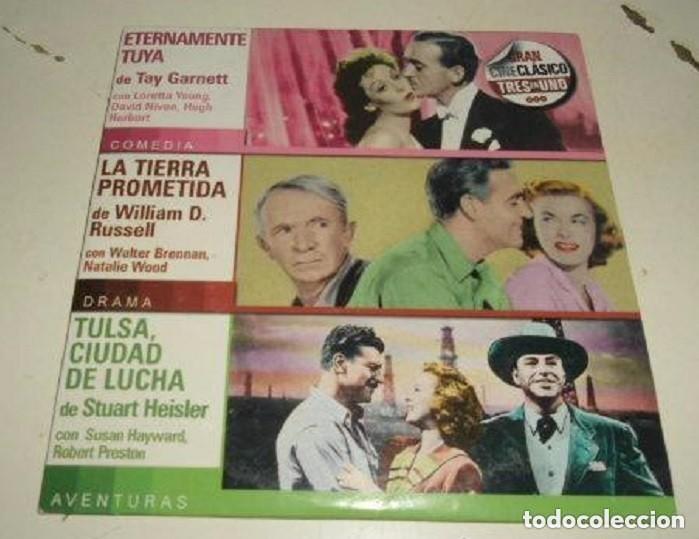 Cine: DVD - ETERNAMENTE TUYA - LA TIERRA PROMETIDA - TULSA CIUDAD DE LUCHA