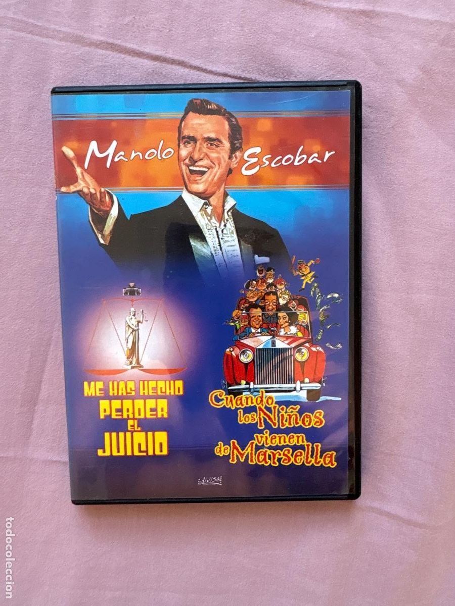 Kino: DVD12. MANOLO ESCOBAR ME HAS HECHO PERDER EL JUICIO DVD