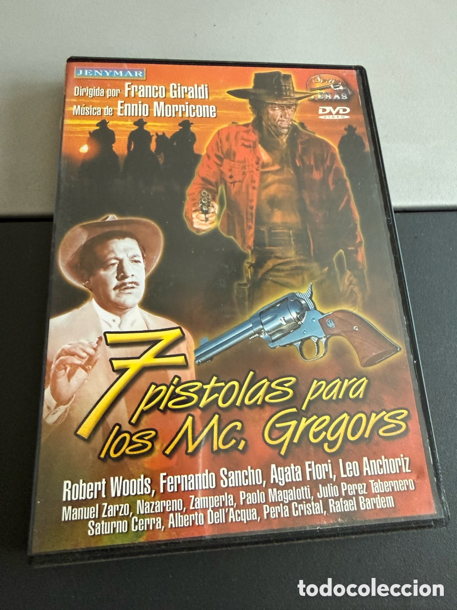 Cine: DVD. 7 PISTOLAS para los Mc GREGORS