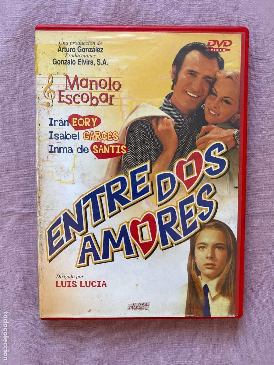 Cinema: DVD12. ENTRE DOS AMORES MANOLO ESCOBAR DVD