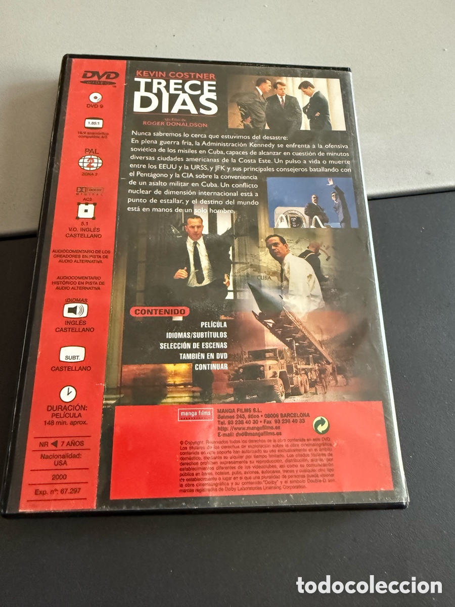 Cine: DVD. TRECE D&Iacute;AS //// - Foto 2