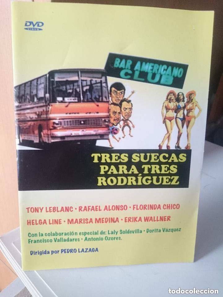 Cine: DVD - TRES SUECAS PARA TRES RODRIGUEZ -TONY LEBLANC -RAFAEL ALONSO -FLORINDA CHICO