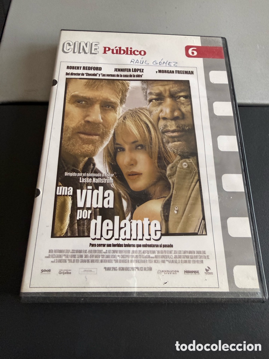 Cine: DVD. UNA VIDA POR DELANTE. car&aacute;tula con perforaciones