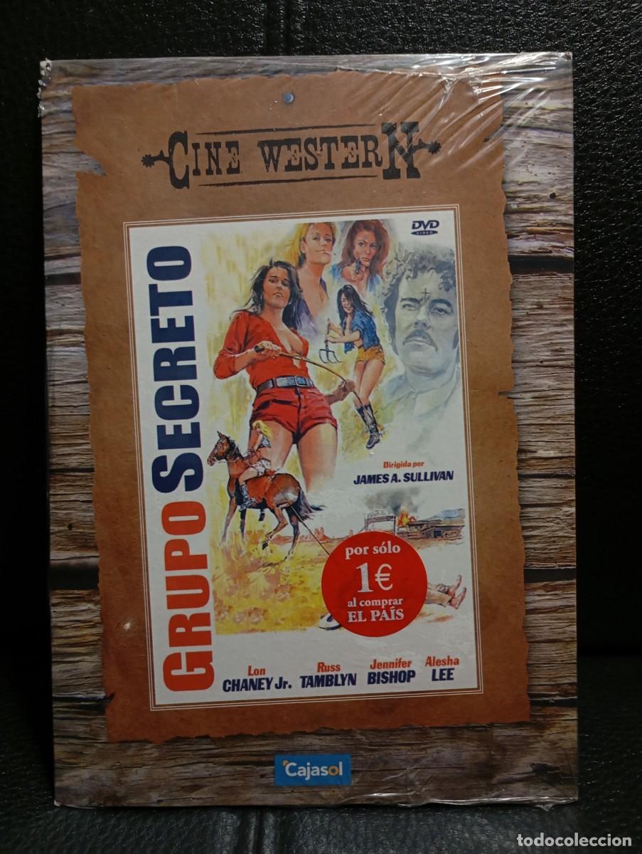 Cine: GRUPO SECRETO - DVD - PORTADA DE CARTON - CINE WESTERN - LON CHANEY JR - JENNIFER BISHOP