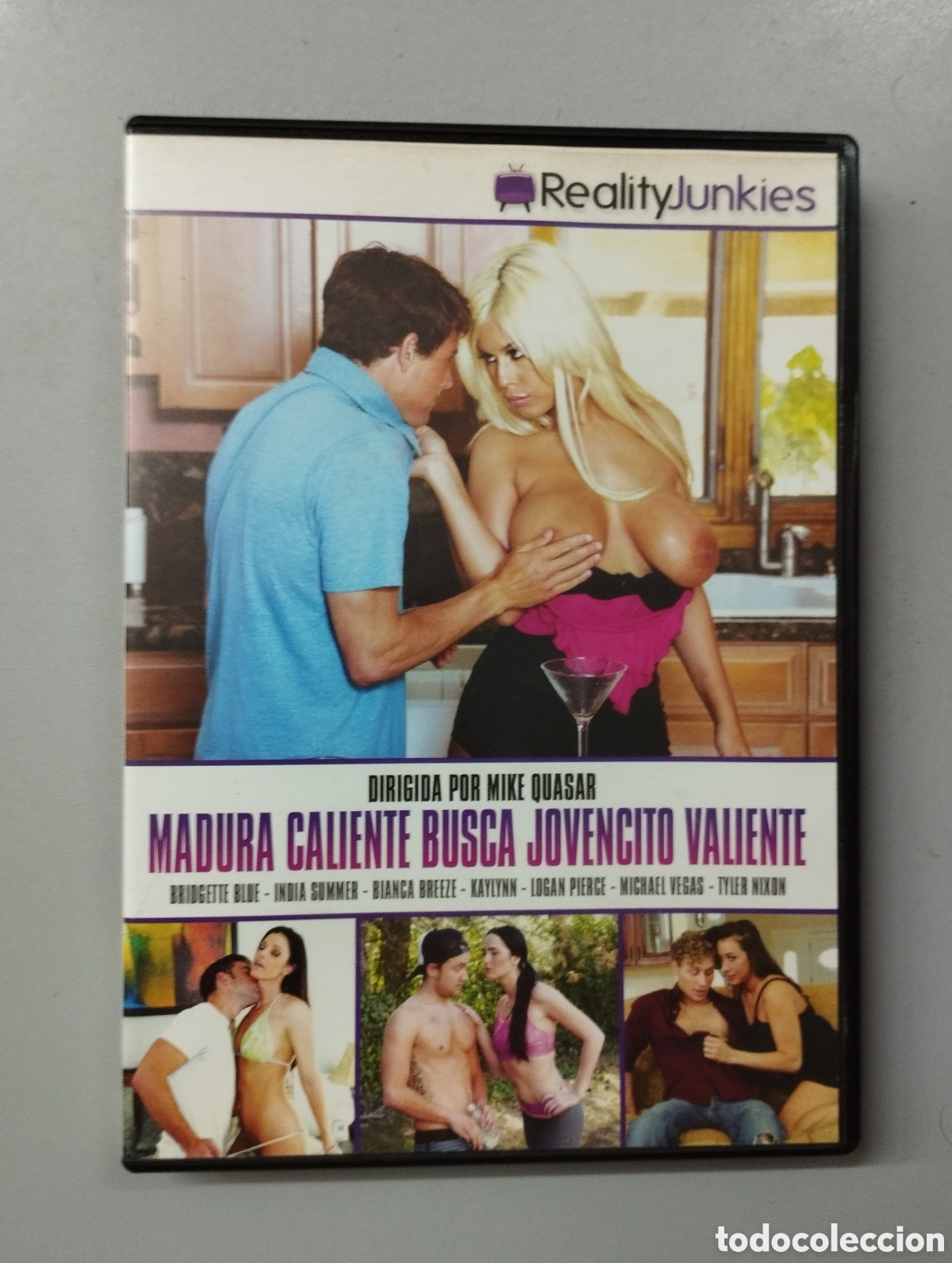 Cine: PELICULA DVD X MADURA CALIENTE BUSCA JOVENCITO VALIENTE