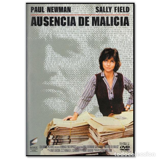 Cine: AUSENCIA DE MALICIA DVD (Periodismo, Paul Newman)