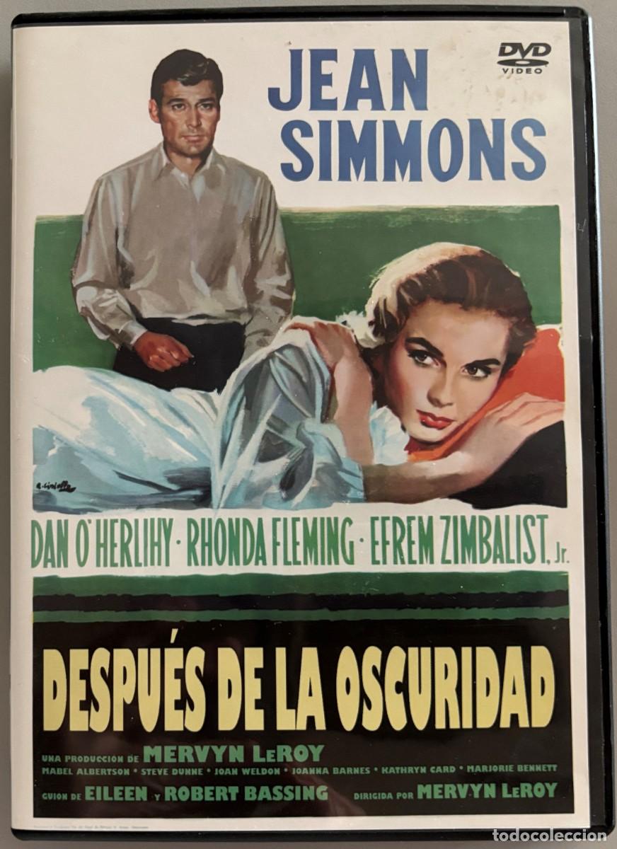 Cine: DESPUES DE LA OSCURIDAD (1958) JEAN SIMMONS, DAN O'HERLIHY -FILM MERVYN LEROY