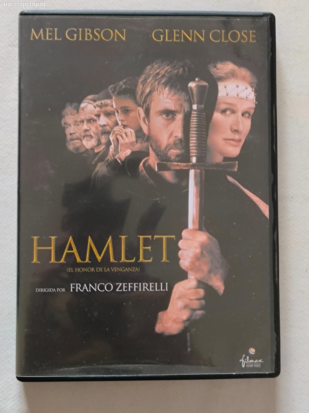 Cine: DVD HAMLET (EL HONOR DE LA VENGANZA) - MEL GIBSON, GLENN CLOSE (019)
