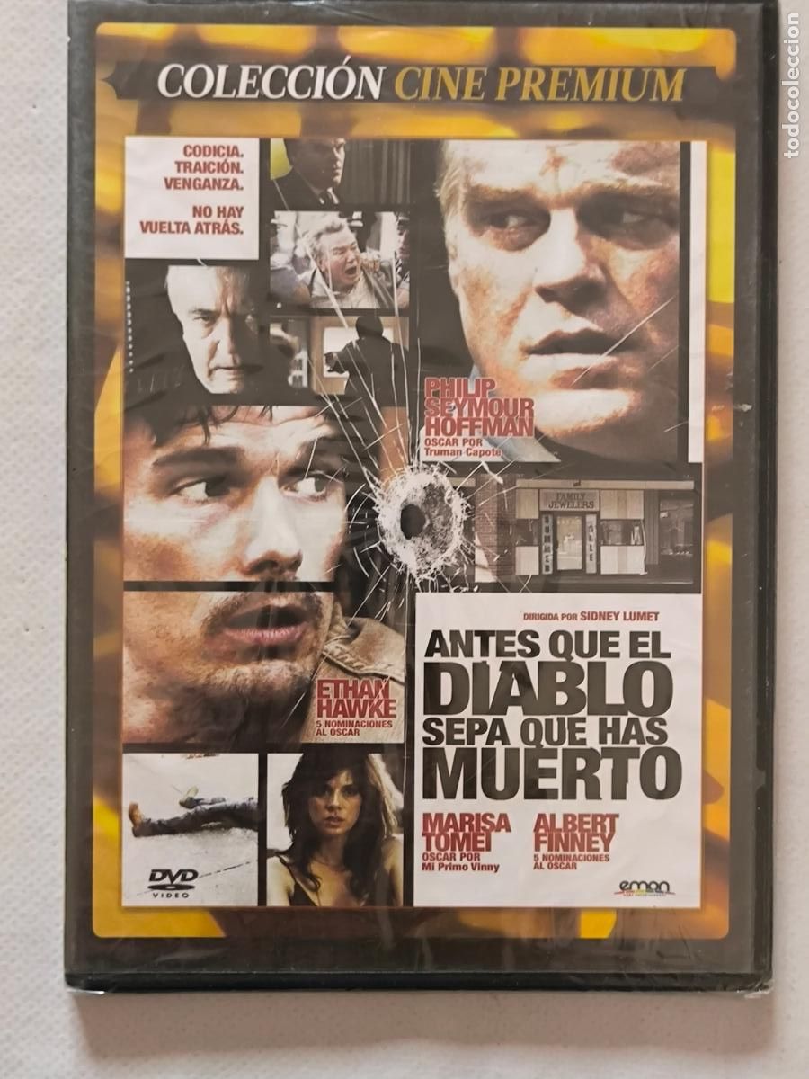 Cine: DVD ANTES QUE EL DIABLO SEPA QUE HAS MUERTO - CAJA SLIM - NUEVO, PRECINTADO (020)
