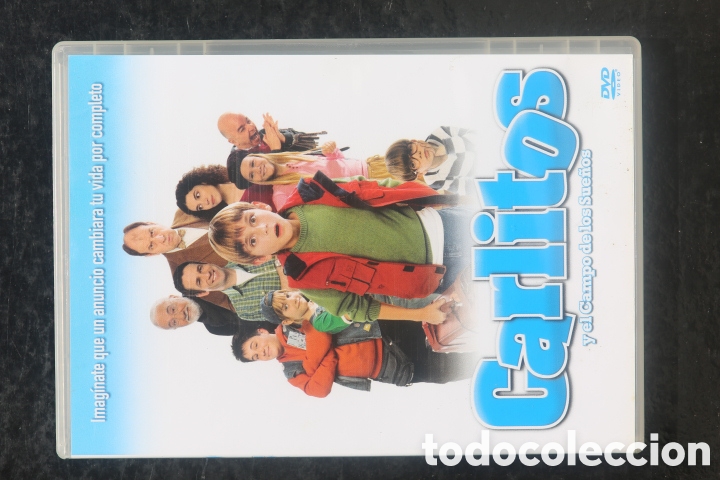 Cine: DVD. CARLITOS Y EL CAMPO DE LOS SUE&Ntilde;OS. Buen estado.