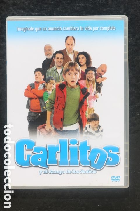 Cine: DVD. CARLITOS Y EL CAMPO DE LOS SUE&Ntilde;OS. Buen estado.