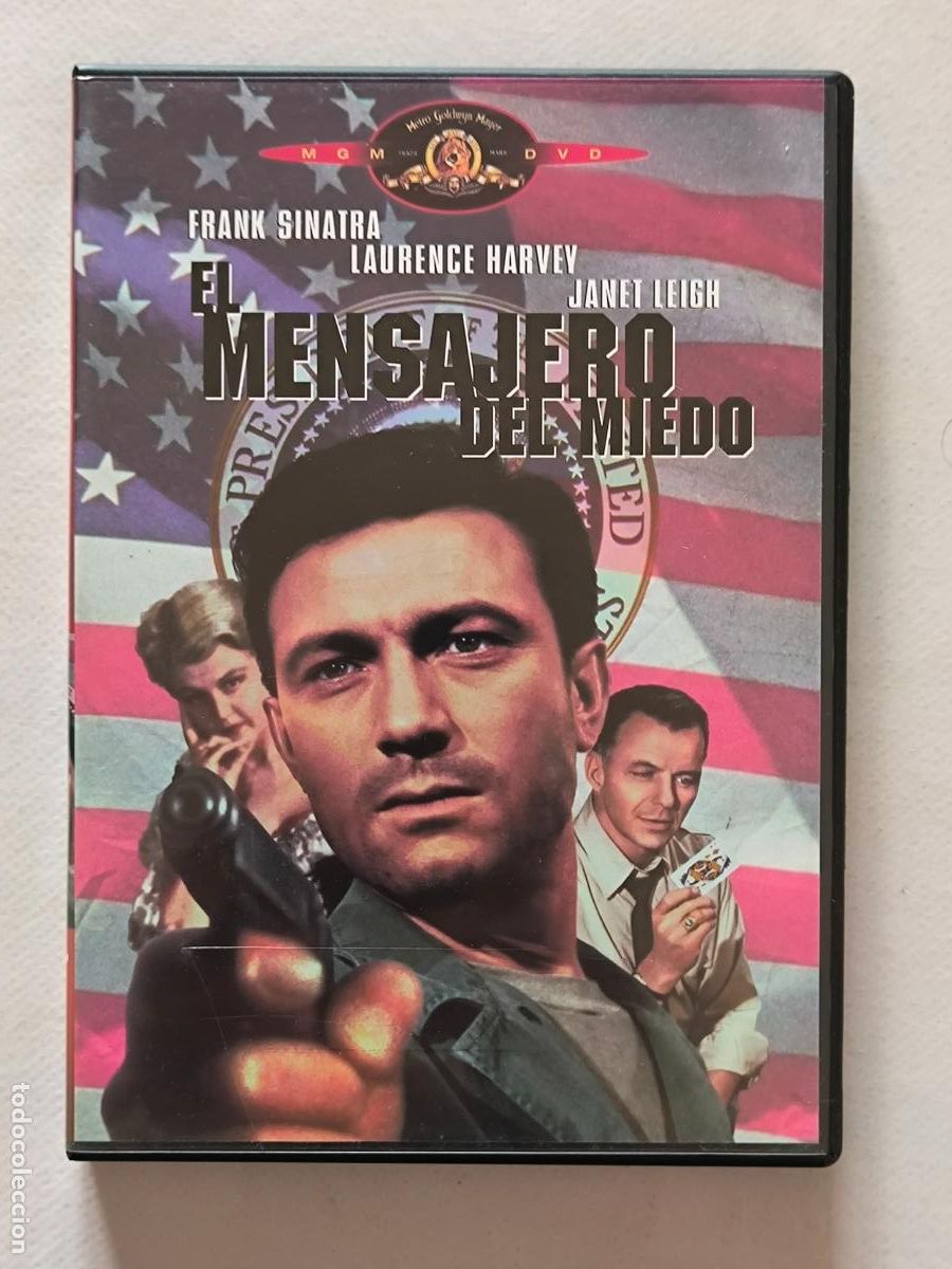 Cine: DVD EL MENSAJERO DEL MIEDO - FRANK SINATRA (021)
