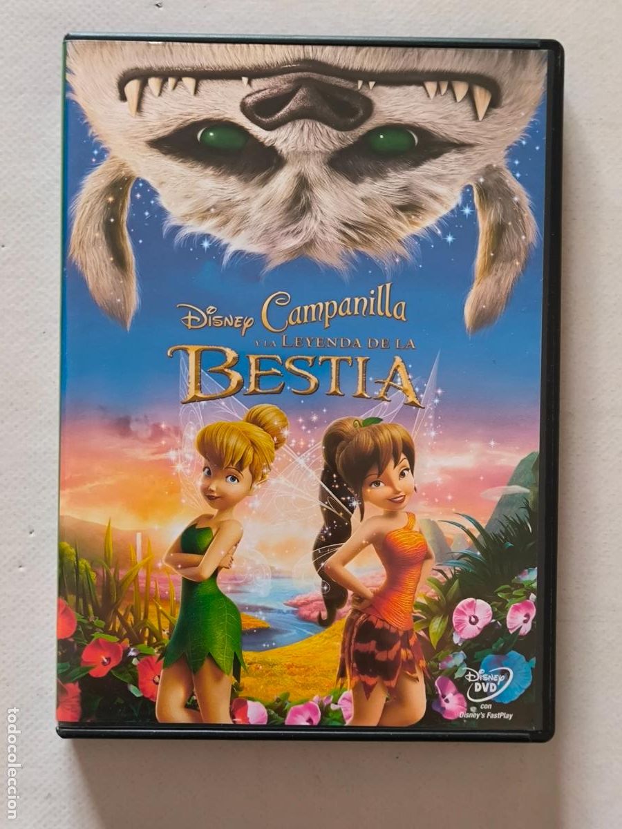 Cine: DVD CAMPANILLA Y LA LEYENDA DE LA BESTIA - WALT DISNEY (021)