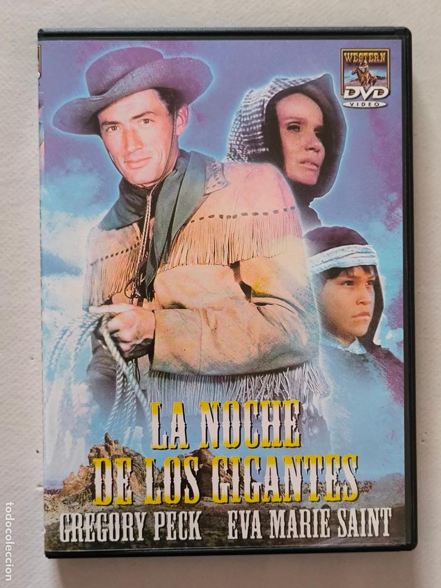 Cine: DVD LA NOCHE DE LOS GIGANTES - GREGORY PECK (022)