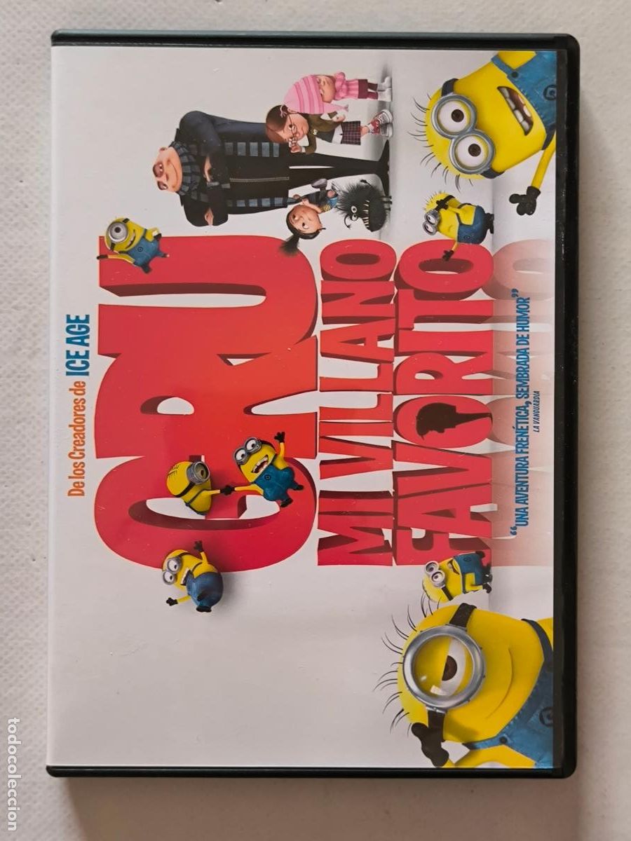 Cine: DVD GRU, MI VILLANO FAVORITO (022)