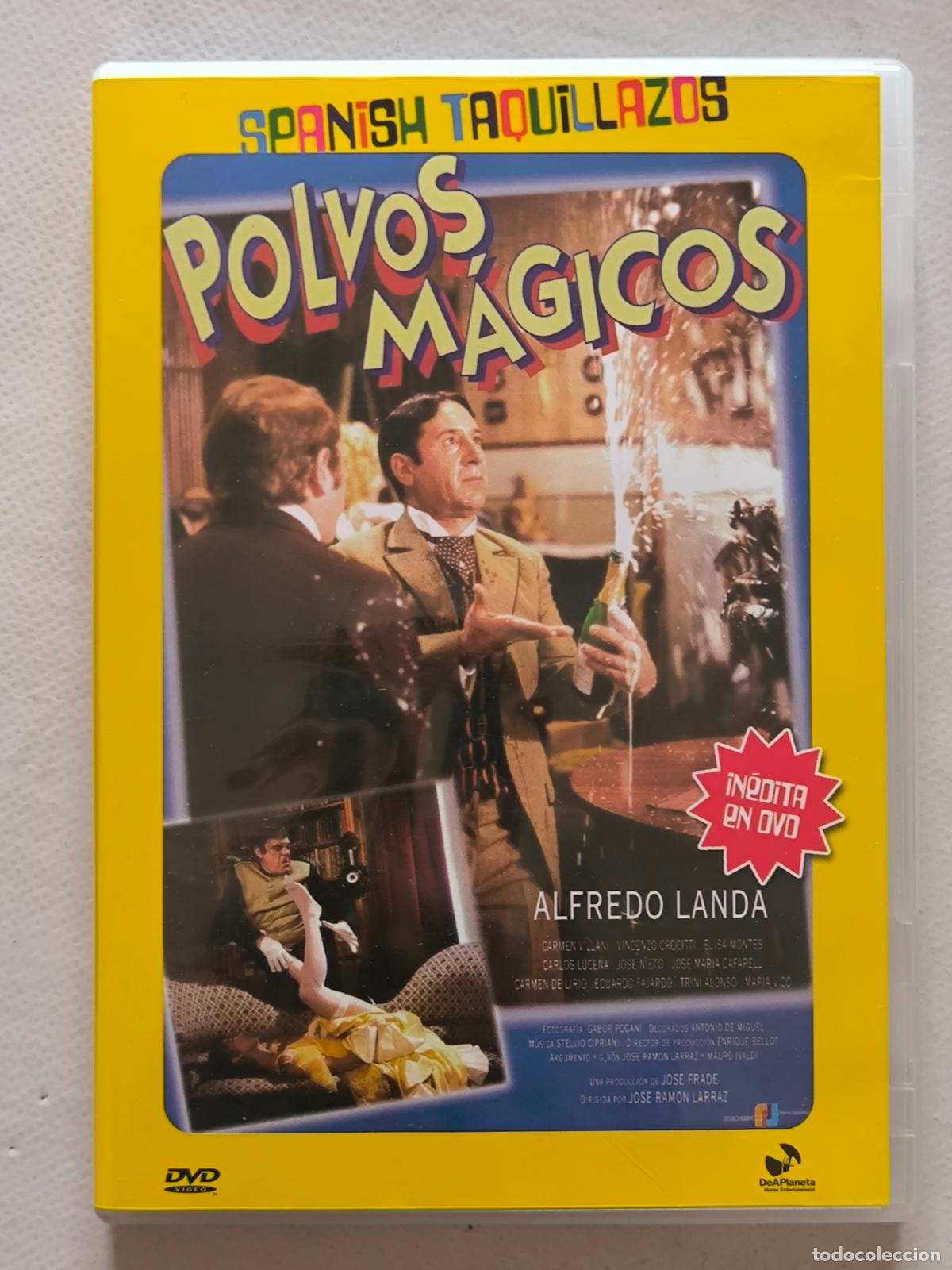 Cine: DVD POLVOS MAGICOS - ALFREDO LANDA (022)