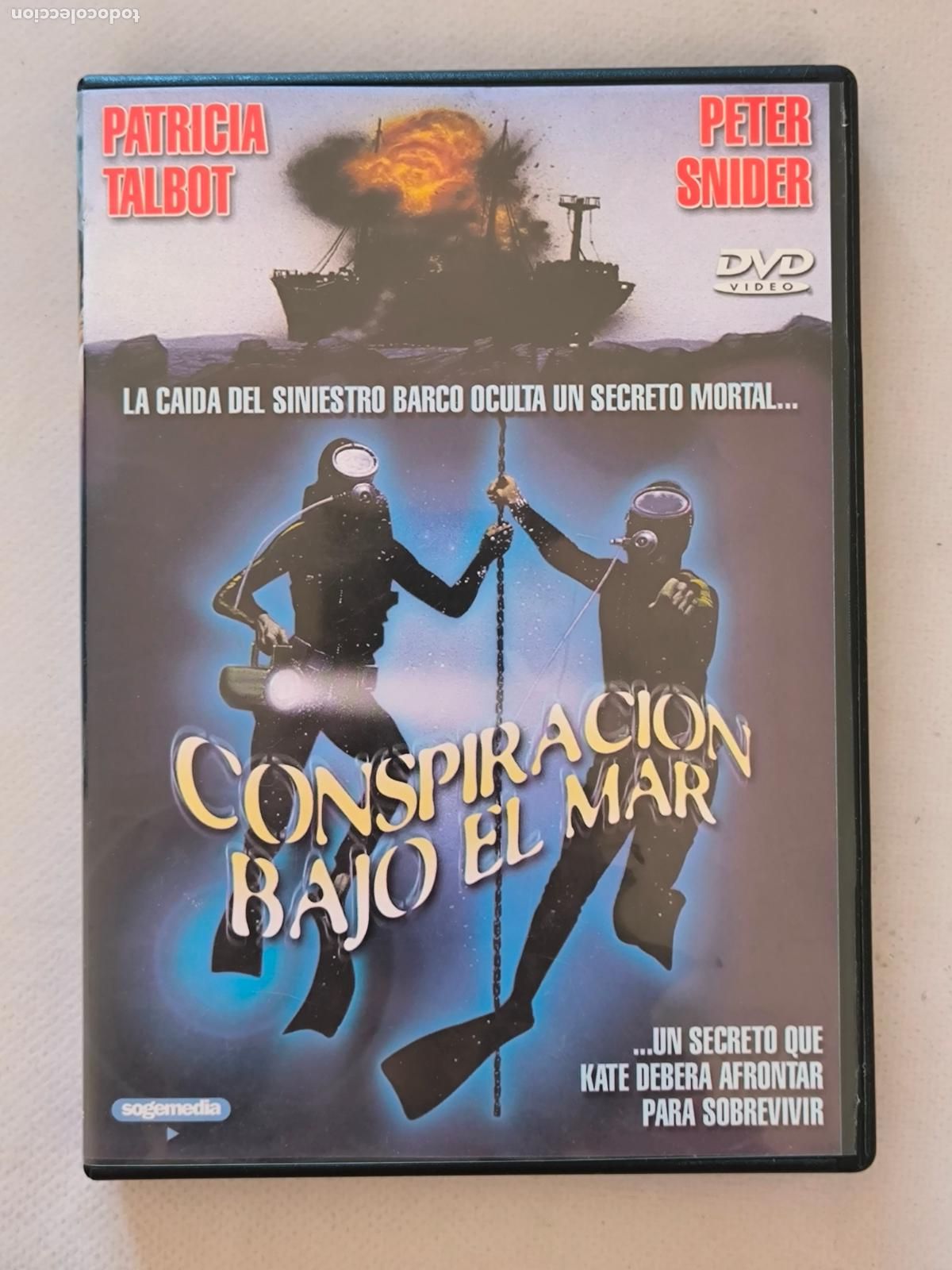 Cine: DVD CONSPIRACION BAJO EL MAR - PATRICIA TALBOT (023)