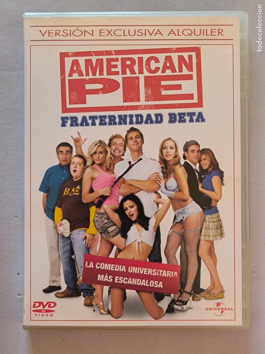 Cine: DVD AMERICAN PIE FRATERNIDAD BETA - EDICION DE ALQUILER (023)