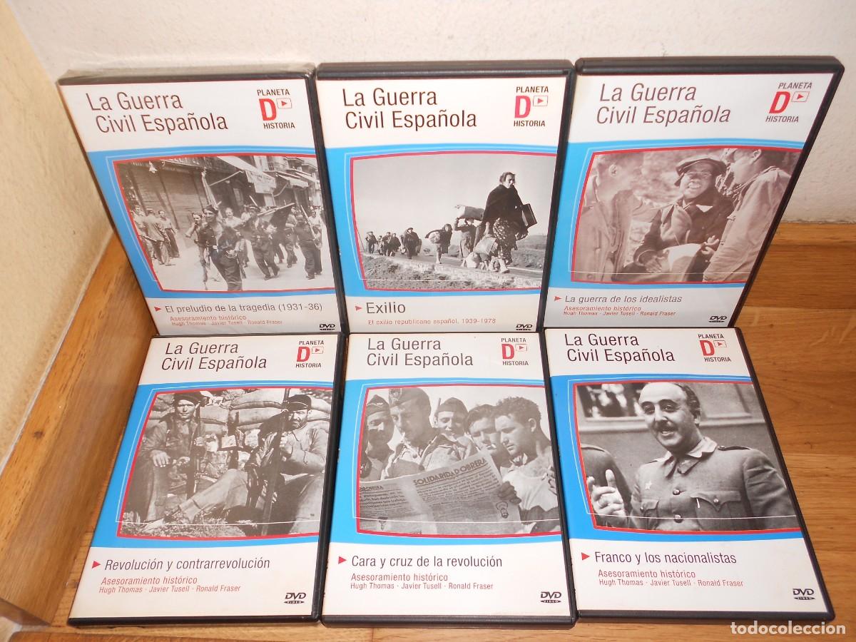 Cine: la GUERRA CIVIL ESPA&Ntilde;OLA - LOTE de 6 DVDs - 1&euro;y+