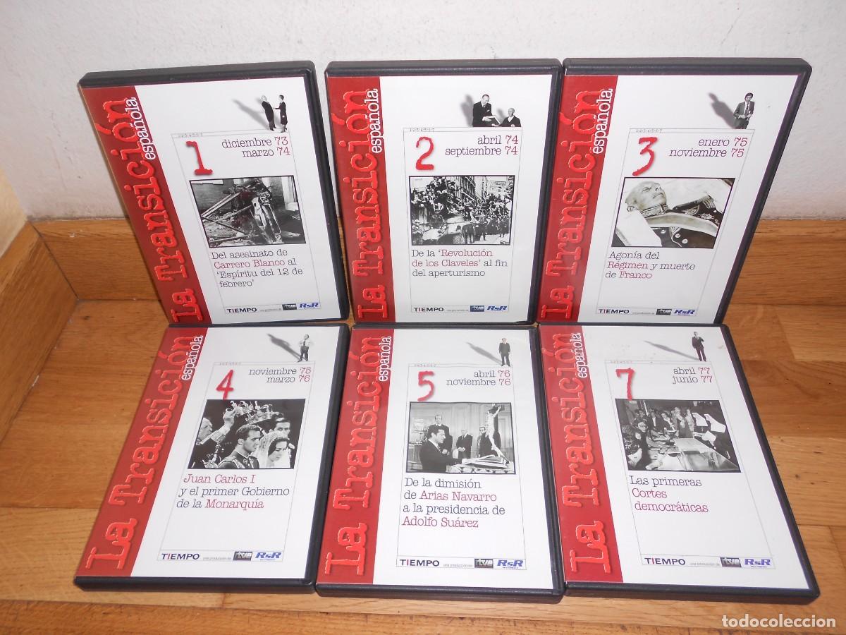 Cine: la TRANSICION ESPA&Ntilde;OLA - LOTE de 6 DVDs - 1&euro;y+