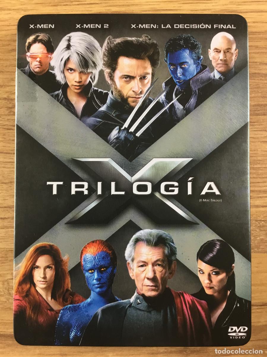 Cine: X MEN TRILOG&Iacute;A - STEELBOX CAJA MET&Aacute;LICA - 3 DVD - ESPA&Ntilde;OL CASTELLANO