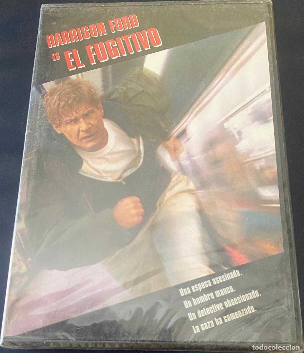 Cinema: 'El fugitivo', con Harrison Ford y Tommy Lee Jones. Thriller. Warner Video. DVD nuevo precintado.