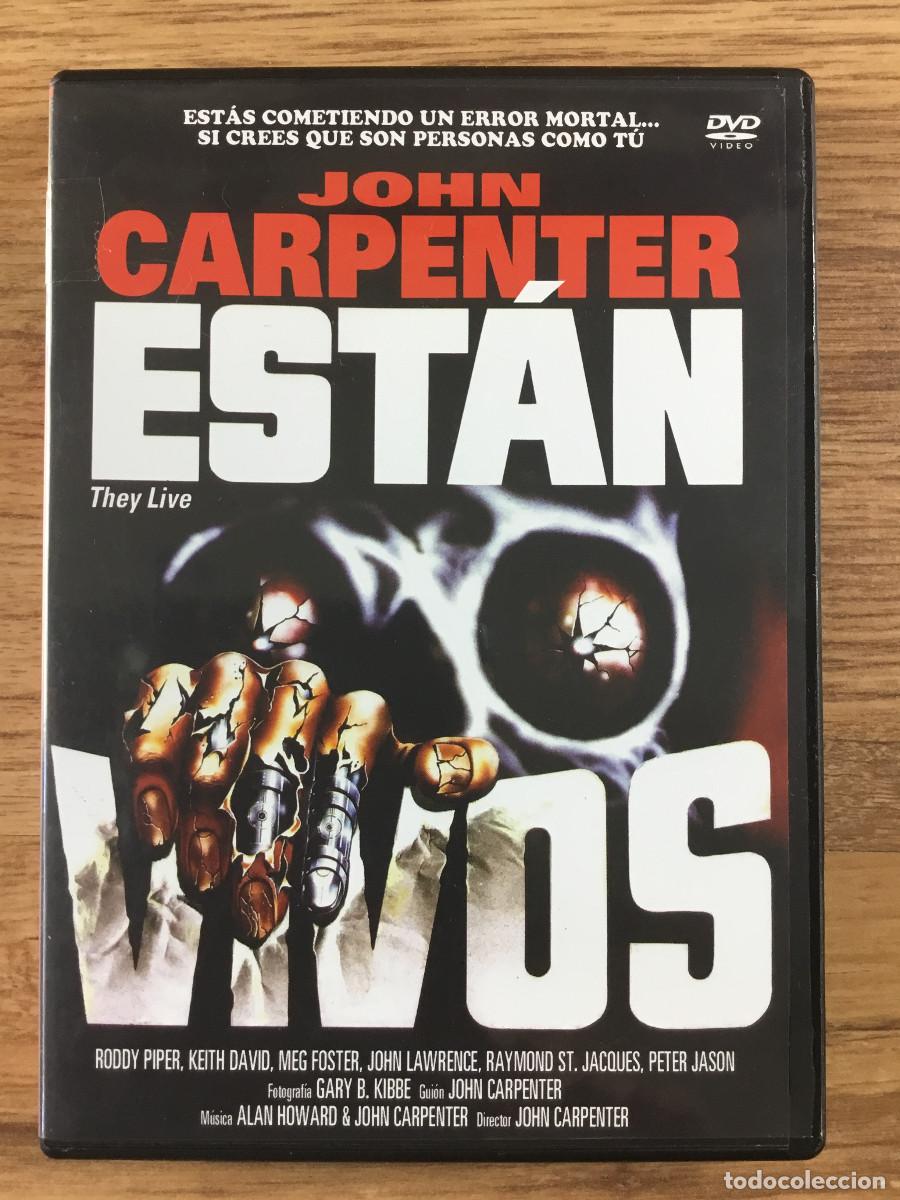 Cine: EST&Aacute;N VIVOS - JOHN CARPENTER - DVD - ESPA&Ntilde;OL CASTELLANO