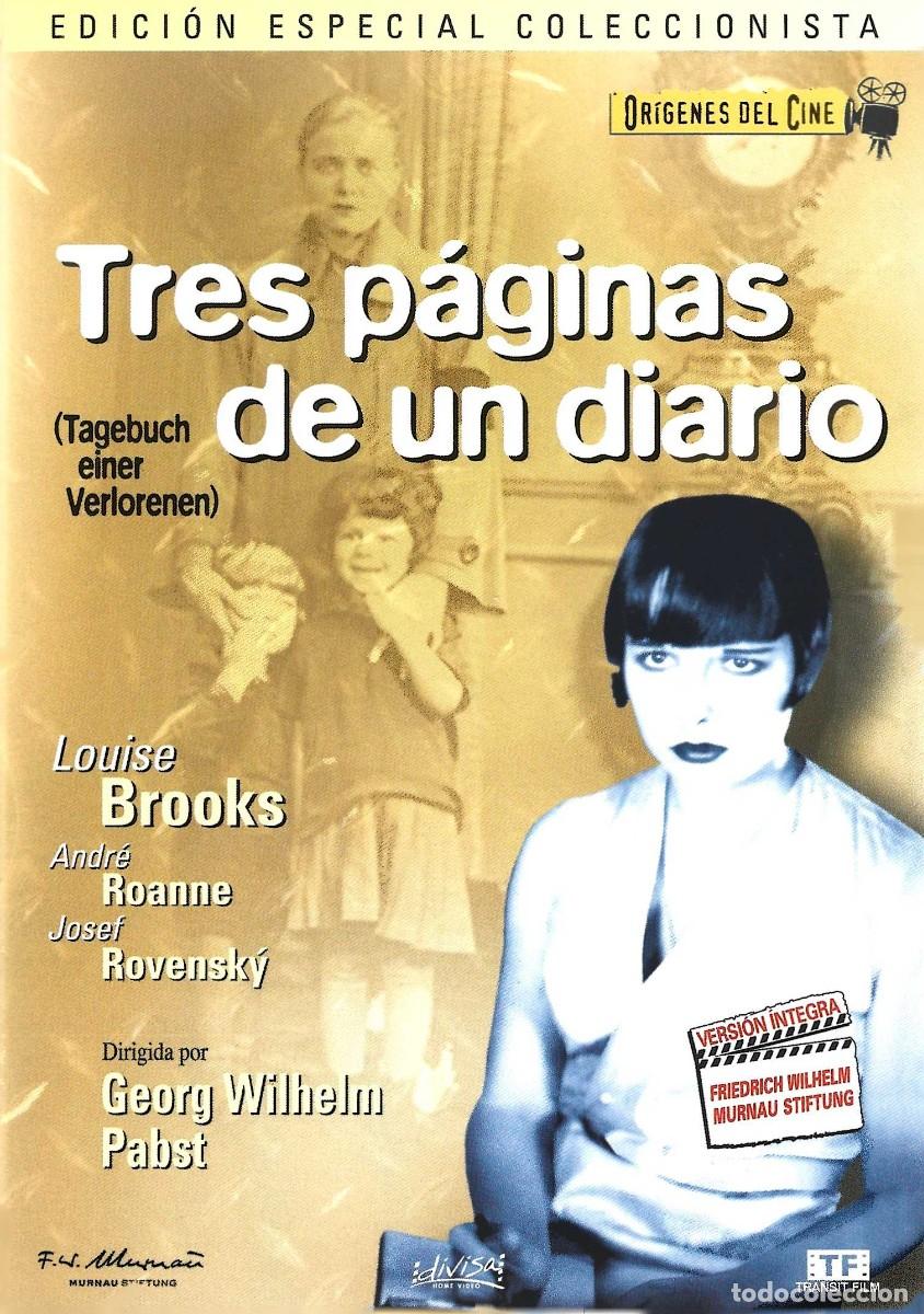 Cine: TRES P&Aacute;GINAS DE UN DIARIO LOUISE BROOKS EDICI&Oacute;N ESPECIAL COLECCIONISTA