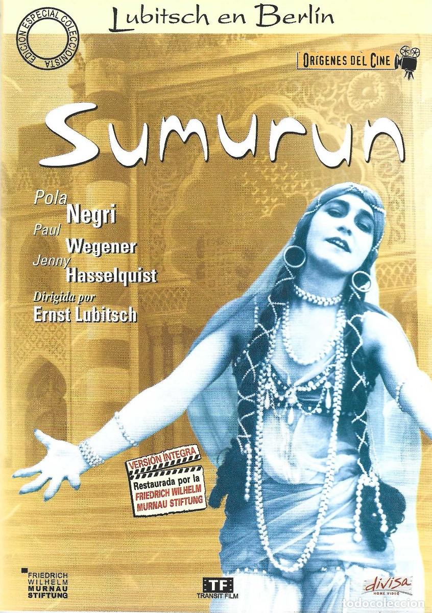 Cine: SUMURUN POLA NEGRI ( DVD).....
