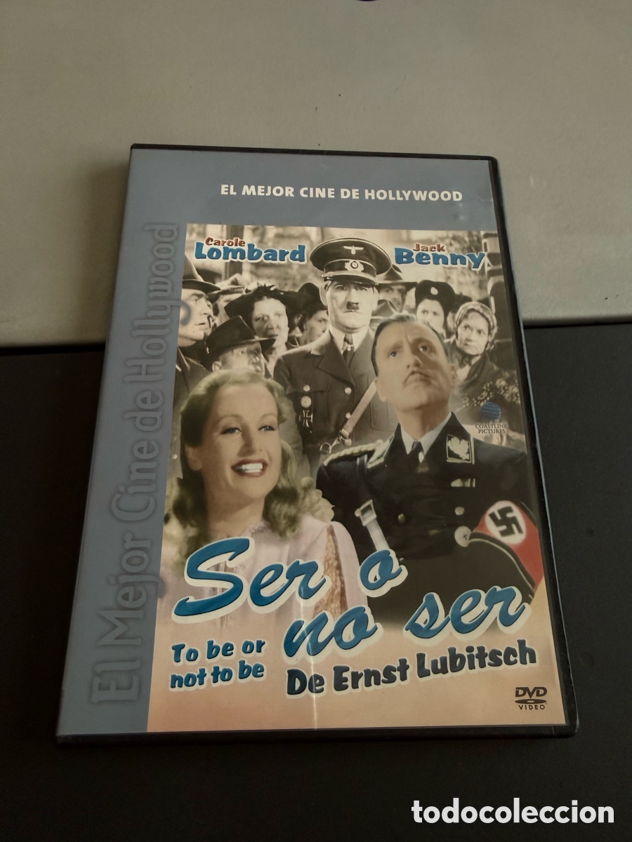 Cine: DVD. SER O NO SER. Lubitsch. Caja fina