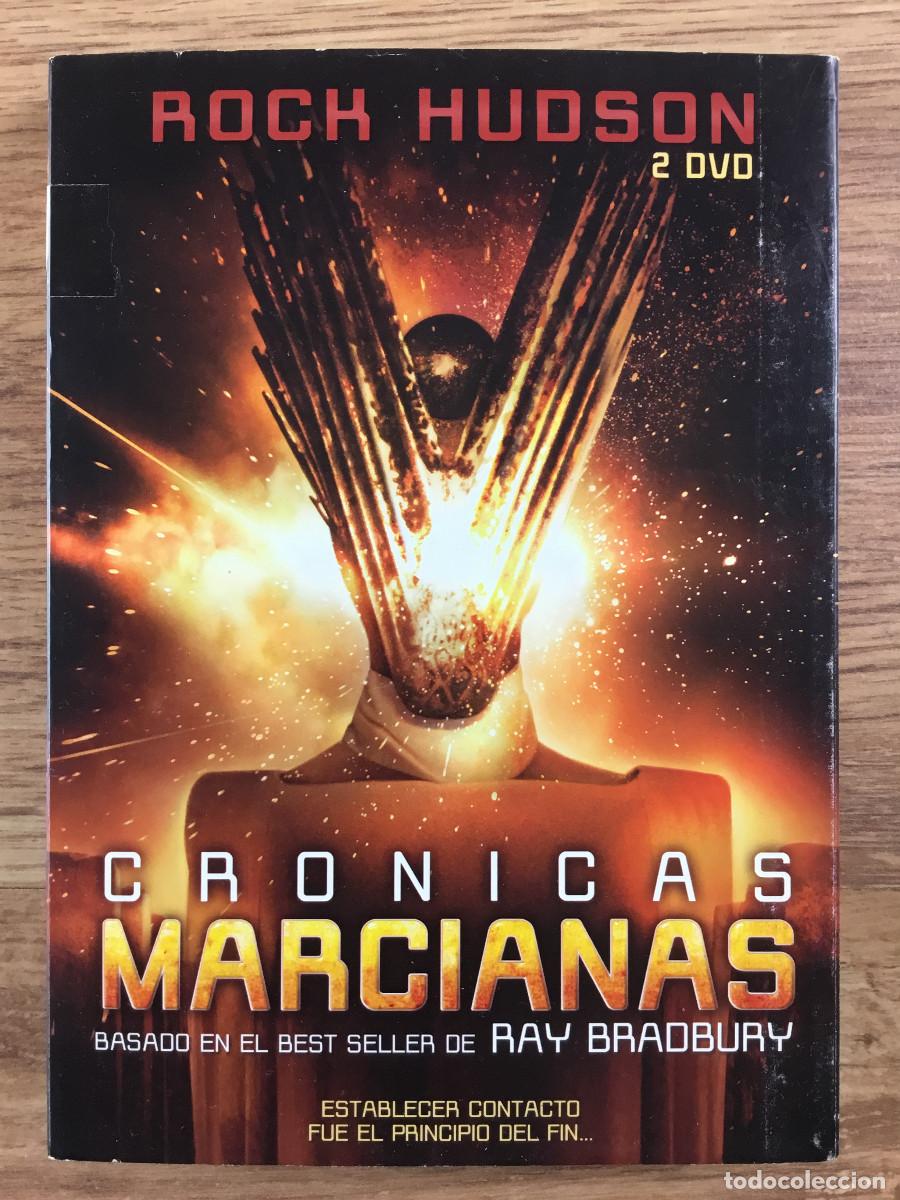 Cine: CRONICAS MARCIANAS - ROCK HUDSON - RAY BRADBURY - 2 DVD - ESPA&Ntilde;OL