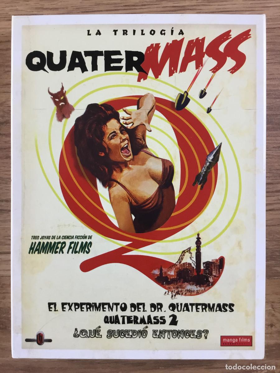 Cine: LA TRILOG&Iacute;A QUATERMASS - 3 PEL&Iacute;CULAS 3 DVD - HAMMER FILMS - ESPA&Ntilde;OL CASTELLANO