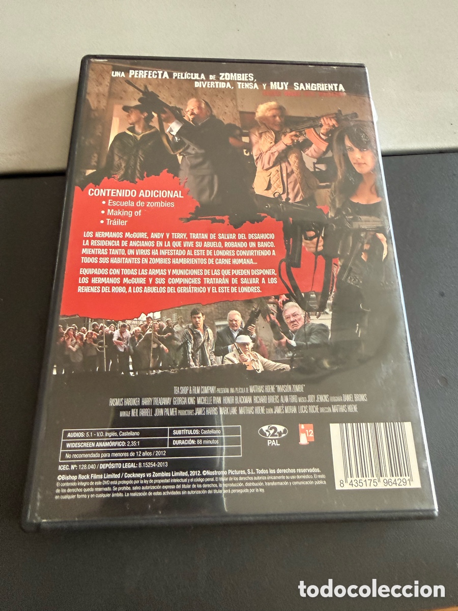 Cine: DVD. INVASI&Oacute;N ZOMBIE - Foto 2