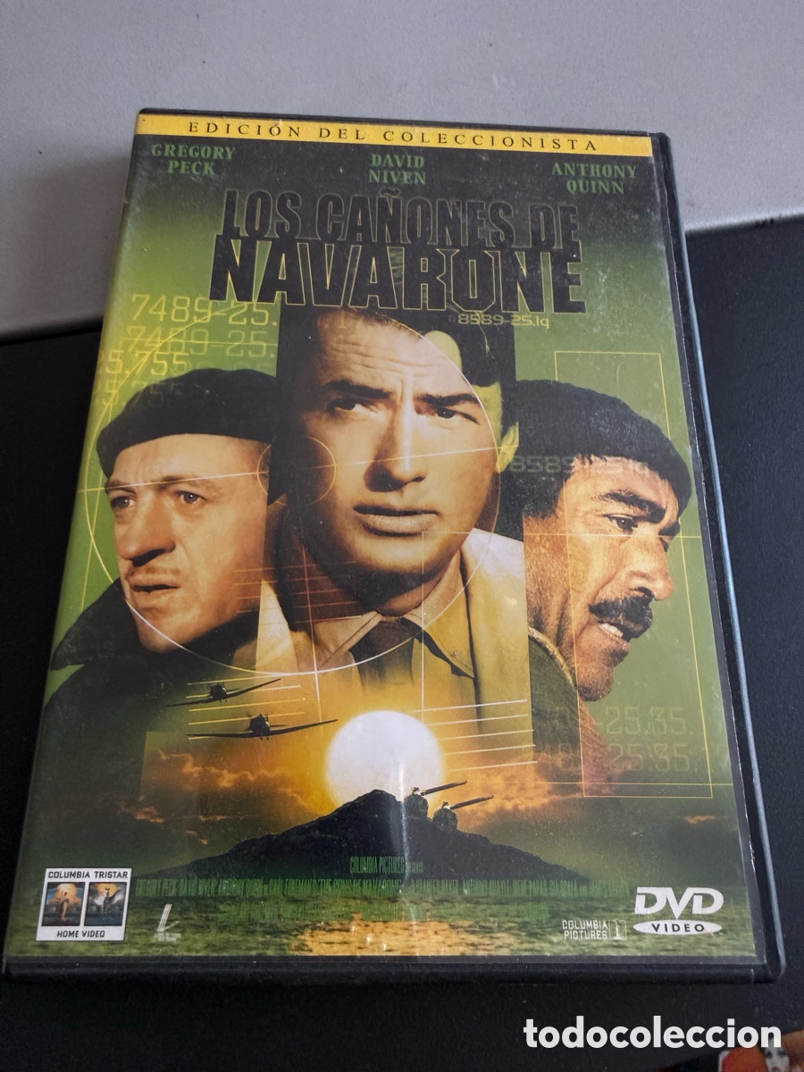 Cine: DVD. LOS CA&Ntilde;ONES DE NAVARONE. Edici&oacute;n Coleccionista