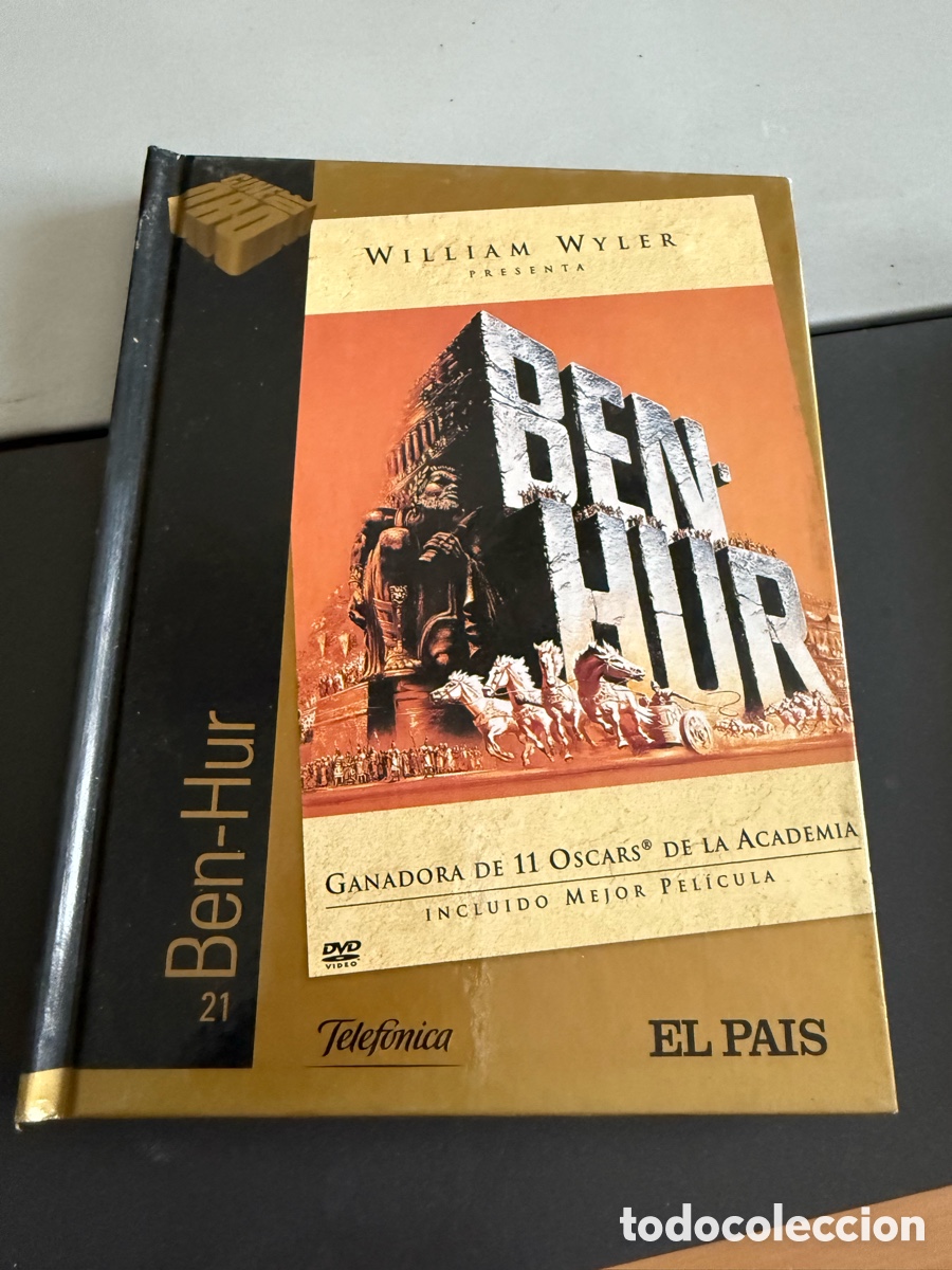 Cine: DVD -Libro. BEN-HUR ////